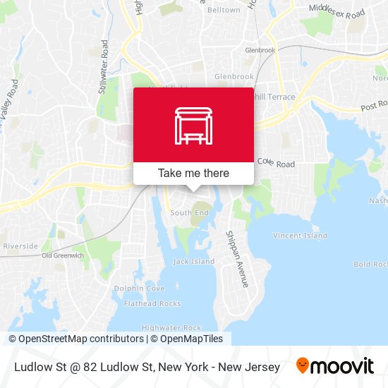 Mapa de Ludlow St @ 82 Ludlow St
