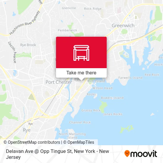 Delavan Ave @ Opp Tingue St map