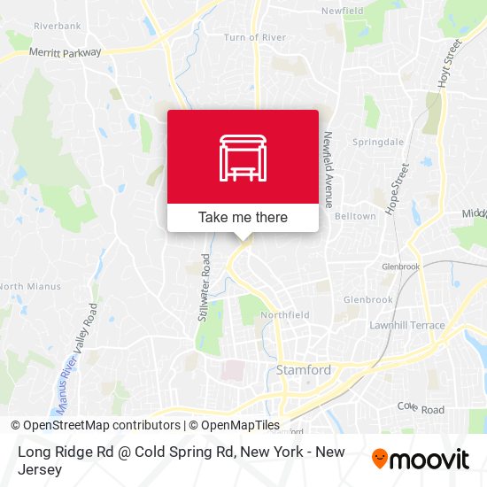 Mapa de Long Ridge Rd @ Cold Spring Rd