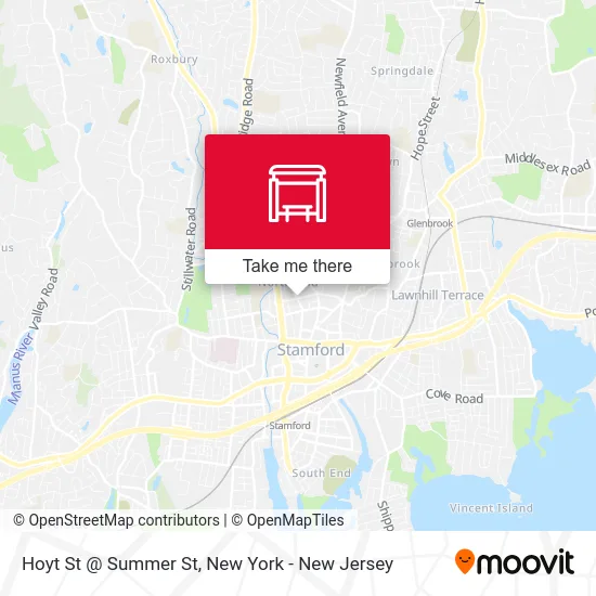 Hoyt St @ Summer St map