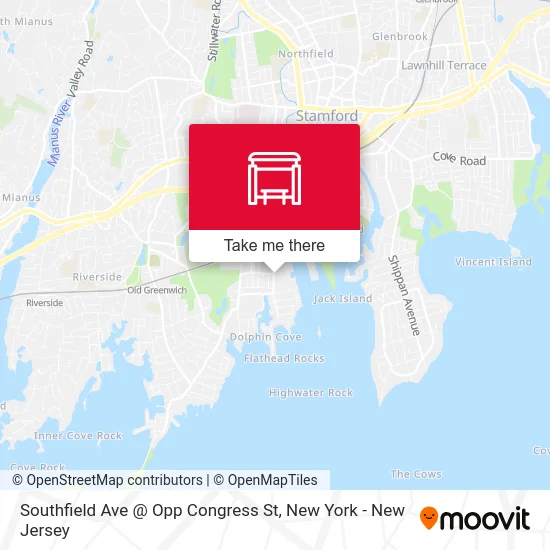 Southfield Ave @ Opp Congress St map