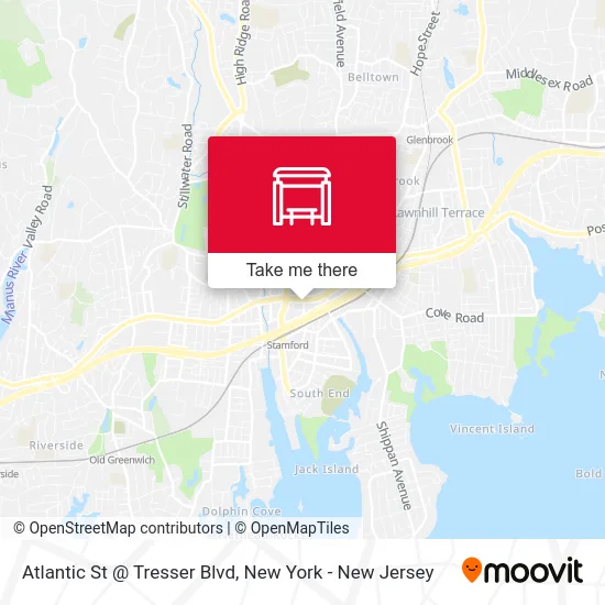 Atlantic St @ Tresser Blvd map