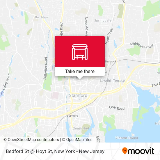 Bedford St @ Hoyt St map