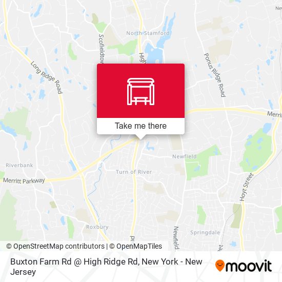 Buxton Farm Rd @ High Ridge Rd map