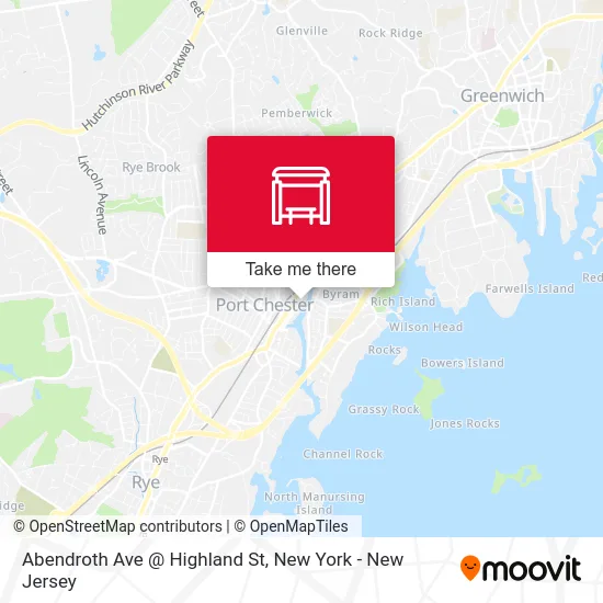 Abendroth Ave @ Highland St map