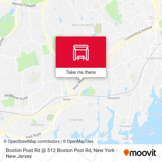 Boston Post Rd @ 512 Boston Post Rd map