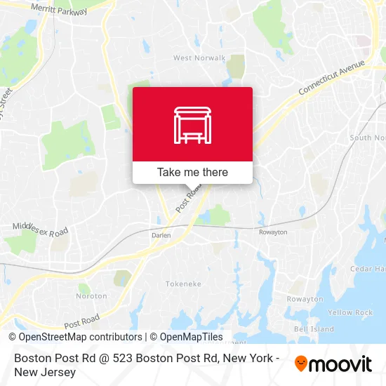 Boston Post Rd @ 523 Boston Post Rd map