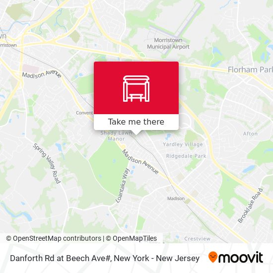 Mapa de Danforth Rd at Beech Ave#