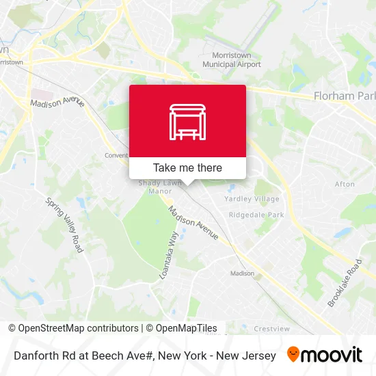 Danforth Rd at Beech Ave# map