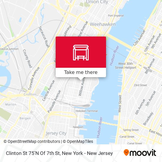 Mapa de Clinton St 75'N Of 7th St