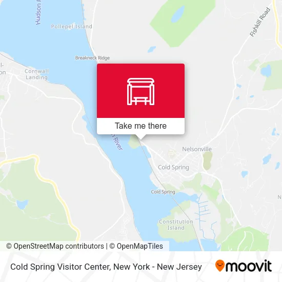 Cold Spring Visitor Center map
