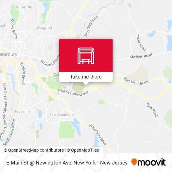 Mapa de E Main St @ Newington Ave