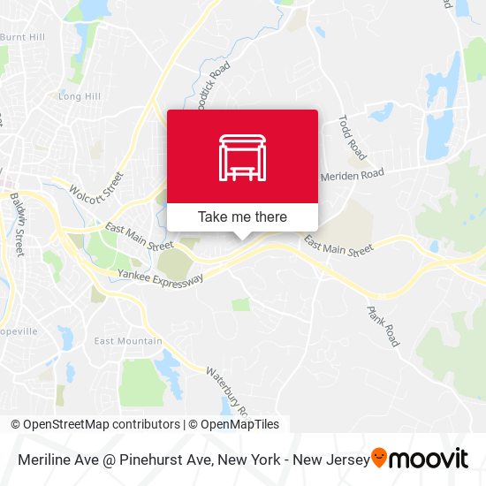 Mapa de Meriline Ave @ Pinehurst Ave
