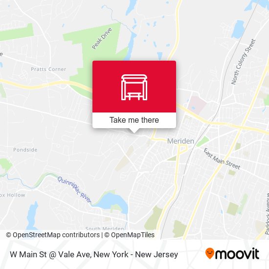 Mapa de W Main St @ Vale Ave