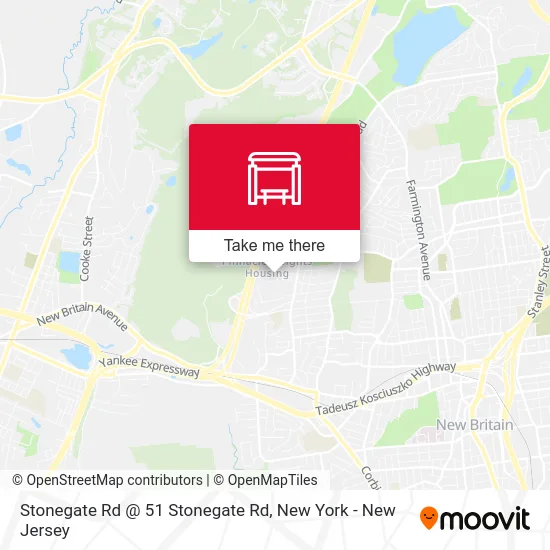 Stonegate Rd @ 51 Stonegate Rd map