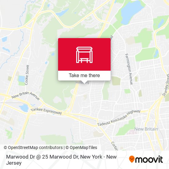 Mapa de Marwood Dr @ 25 Marwood Dr