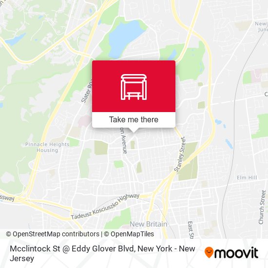 Mapa de Mcclintock St @ Eddy Glover Blvd