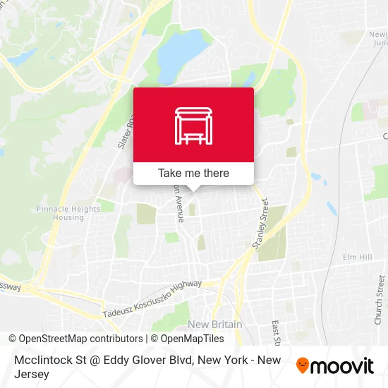 Mcclintock St @ Eddy Glover Blvd map