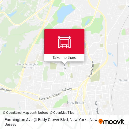 Farmington Ave @ Eddy Glover Blvd map