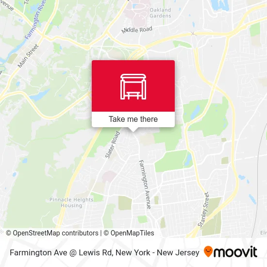 Farmington Ave @ Lewis Rd map