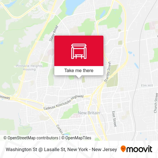 Washington St @ Lasalle St map