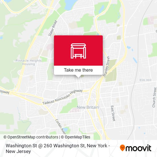 Mapa de Washington St @ 260 Washington St