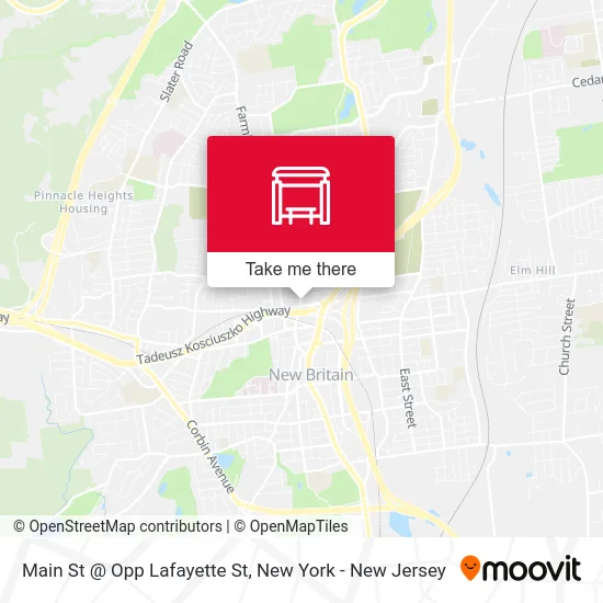 Main St @ Opp Lafayette St map