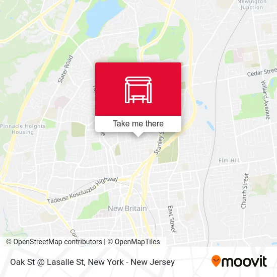 Oak St @ Lasalle St map