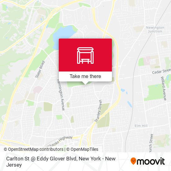 Mapa de Carlton St @ Eddy Glover Blvd
