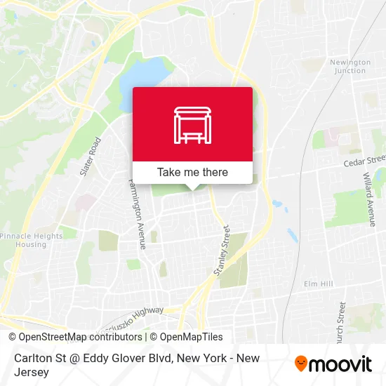 Carlton St @ Eddy Glover Blvd map