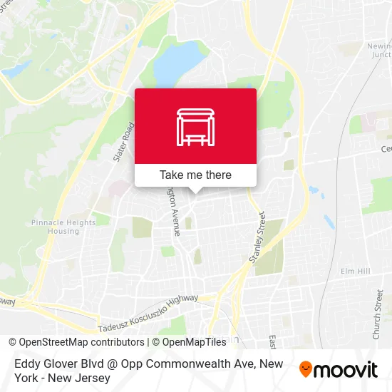 Eddy Glover Blvd @ Opp Commonwealth Ave map