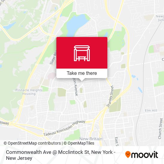 Commonwealth Ave @ Mcclintock St map