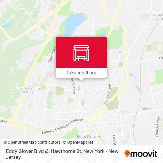 Mapa de Eddy Glover Blvd @ Hawthorne St
