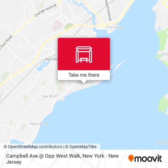 Campbell Ave @ Opp West Walk map