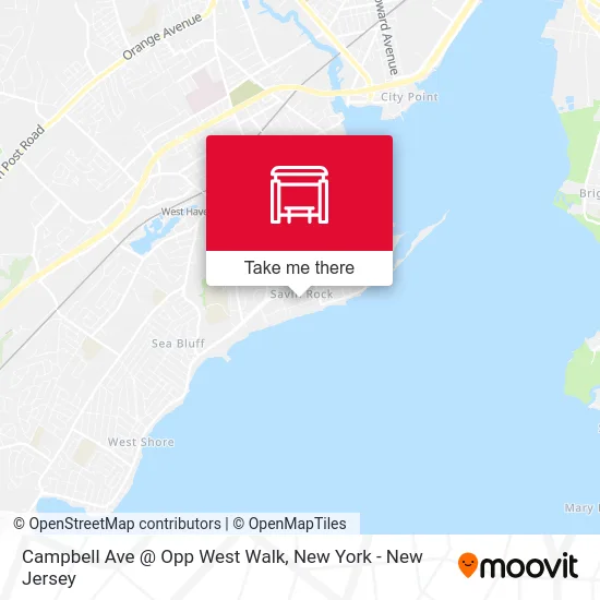 Campbell Ave @ Opp West Walk map