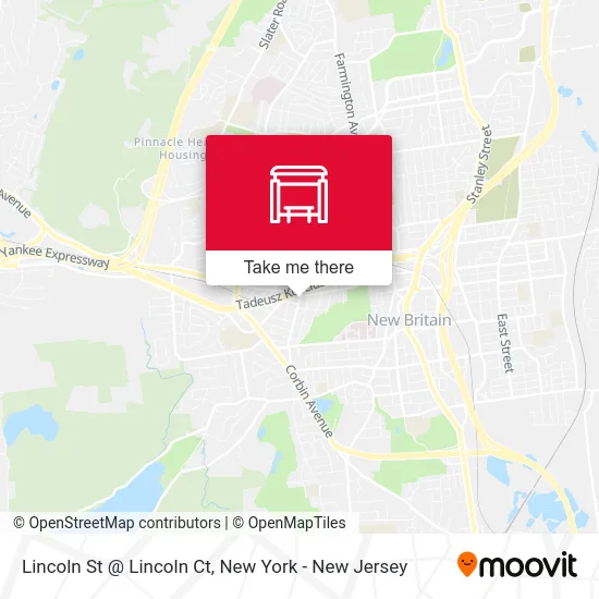 Lincoln St @ Lincoln Ct map