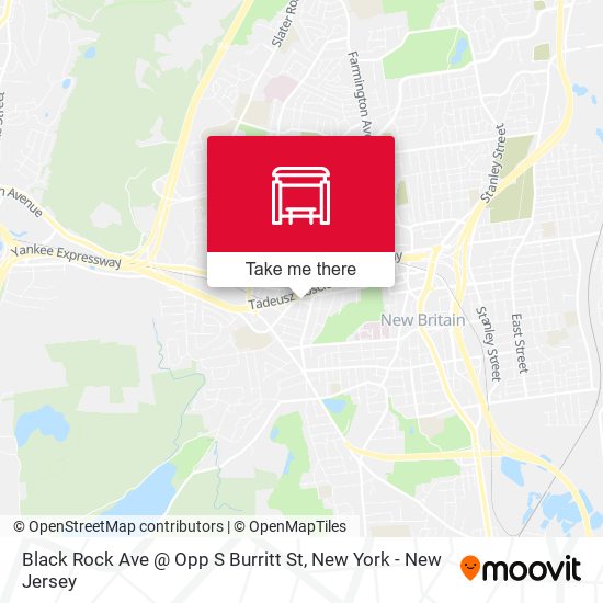 Black Rock Ave @ Opp S Burritt St map