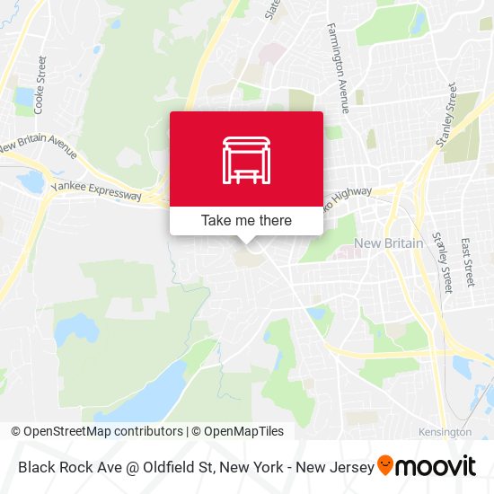 Mapa de Black Rock Ave @ Oldfield St