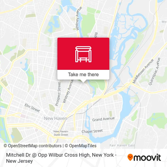 Mitchell Dr @ Opp Wilbur Cross High map