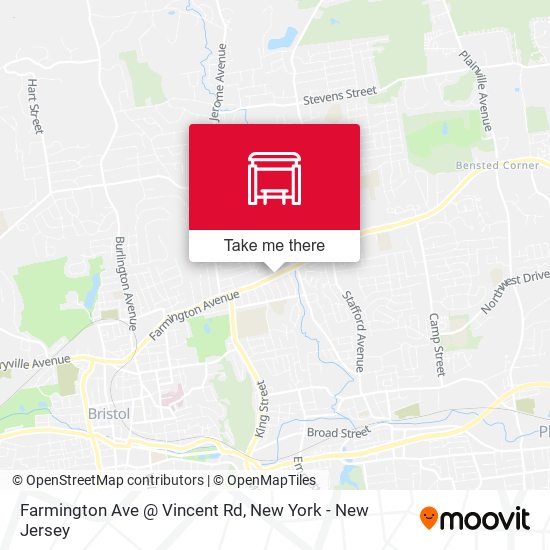 Mapa de Farmington Ave @ Vincent Rd