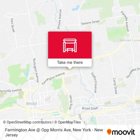 Farmington Ave @ Opp Morris Ave map