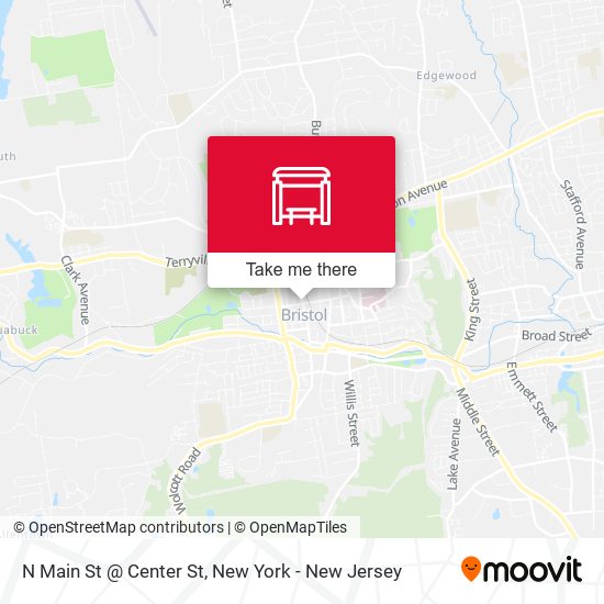 Mapa de N Main St @ Center St
