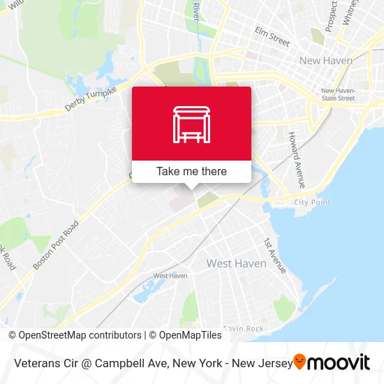 Veterans Cir @ Campbell Ave map