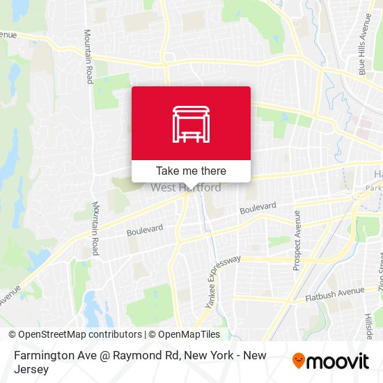 Mapa de Farmington Ave @ Raymond Rd
