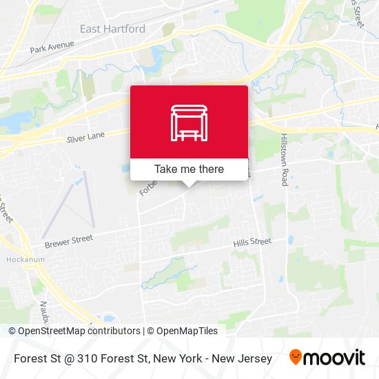 Mapa de Forest St @ 310 Forest St