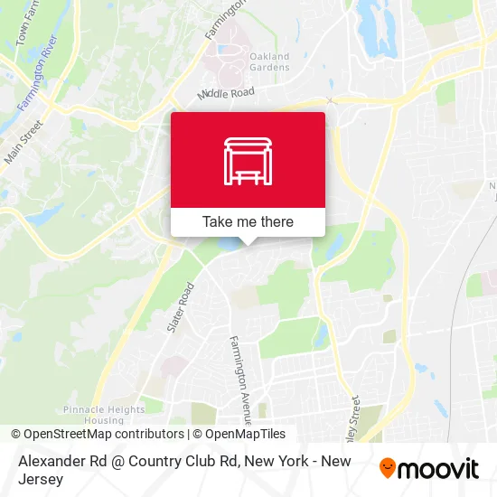 Mapa de Alexander Rd @ Country Club Rd