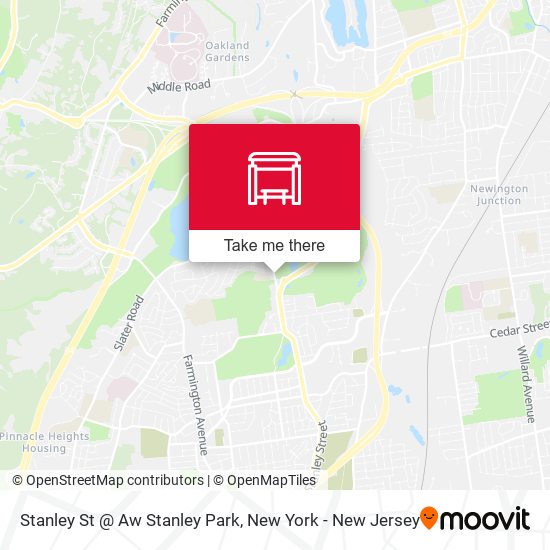 Stanley St @ Aw Stanley Park map