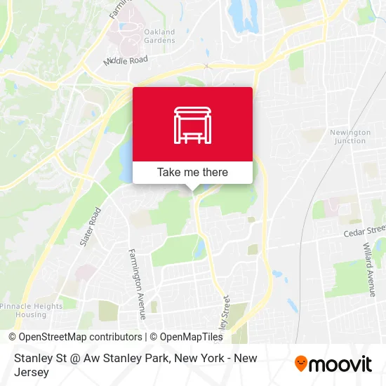 Stanley St @ Aw Stanley Park map