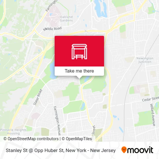 Stanley St @ Opp Huber St map