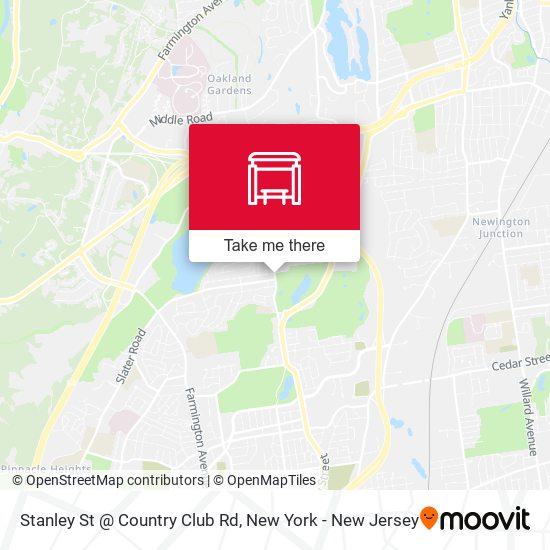 Stanley St @ Country Club Rd map